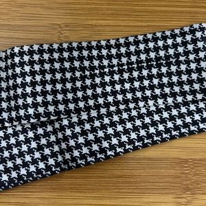 Houndstooth Hair Ribbon